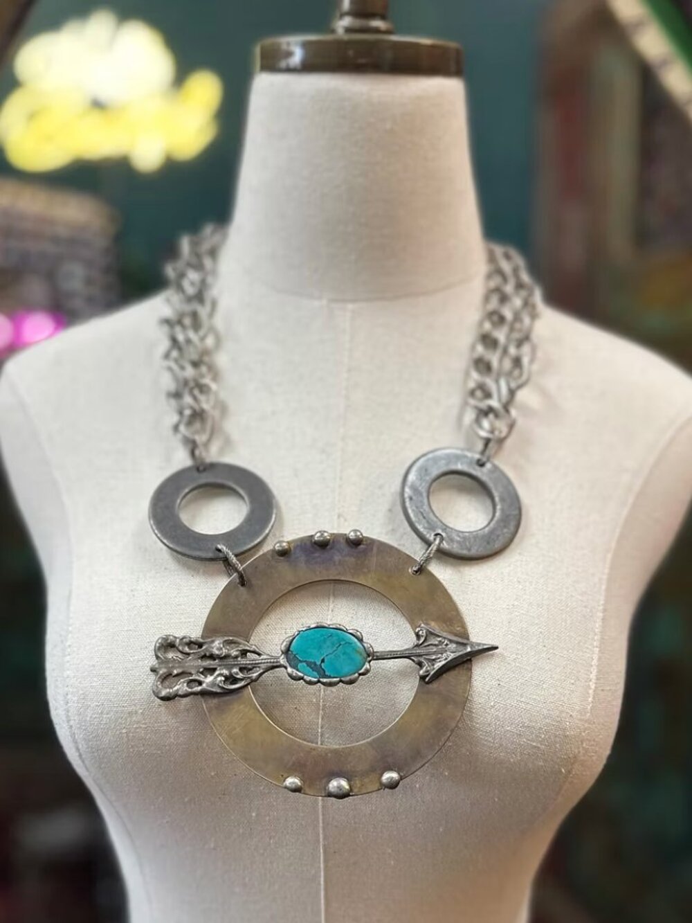 Art by Amy Labbe - Arrow XL Brooklyn Necklace